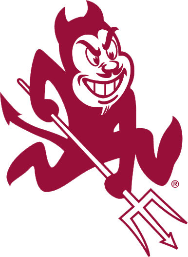 Arizona State Sun Devils 1980-2010 Alternate Logo iron on transfers for T-shirts